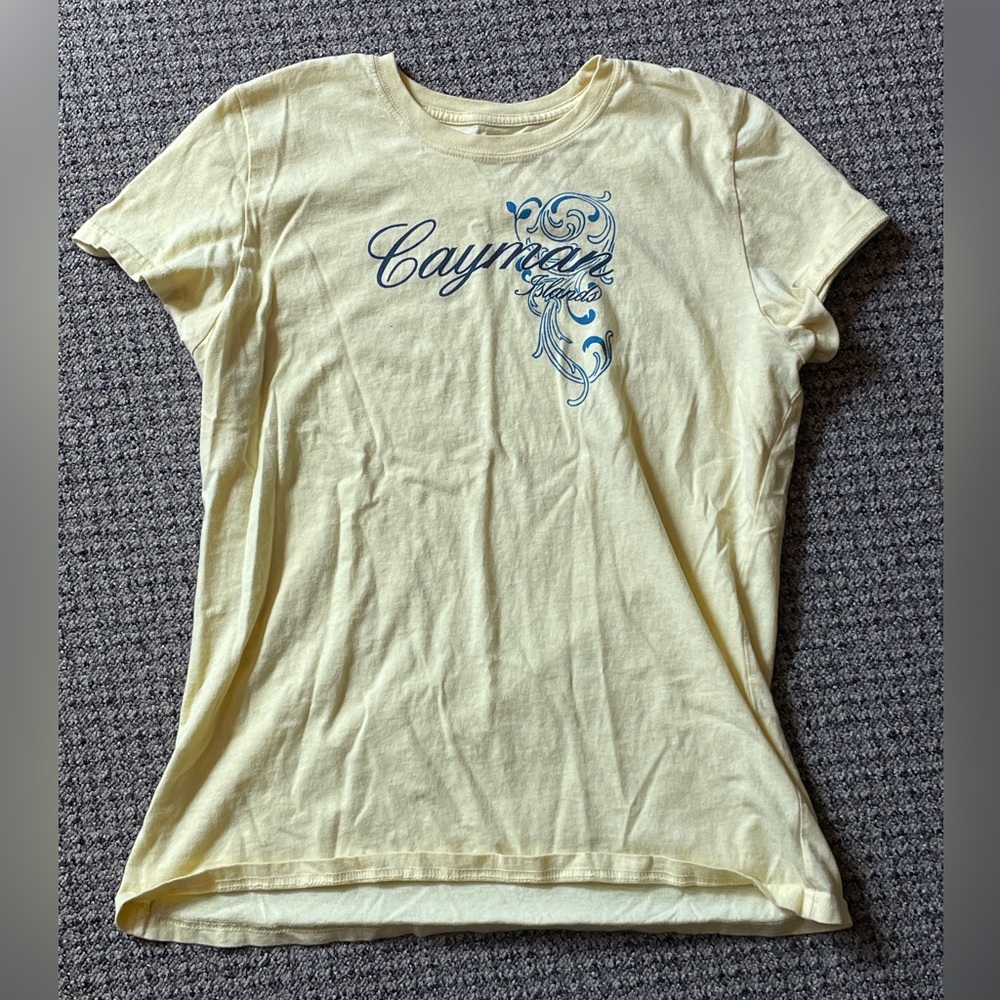 Yellow Cayman Shirt